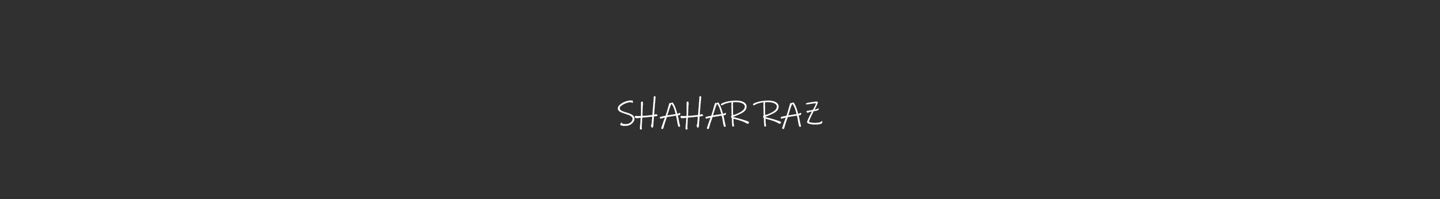 Shahar Raz's profile banner
