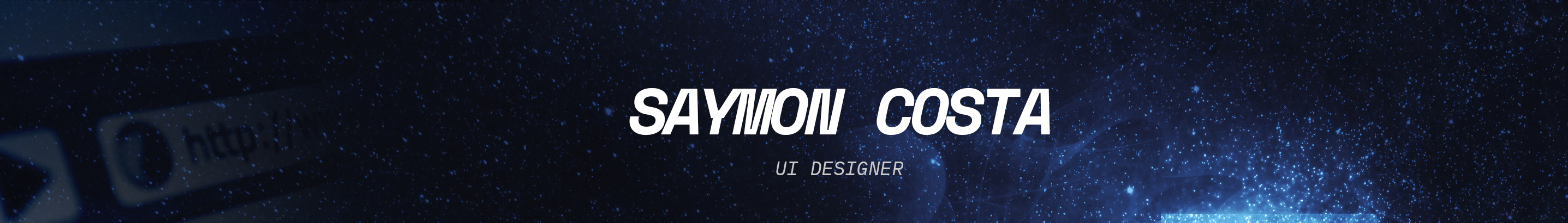 Banner profilu uživatele Saymon Costa
