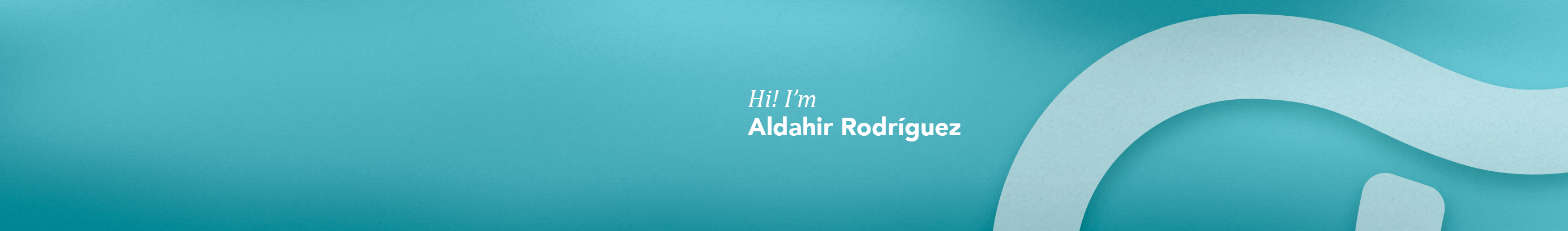 Banner de perfil de Aldahir Rodríguez