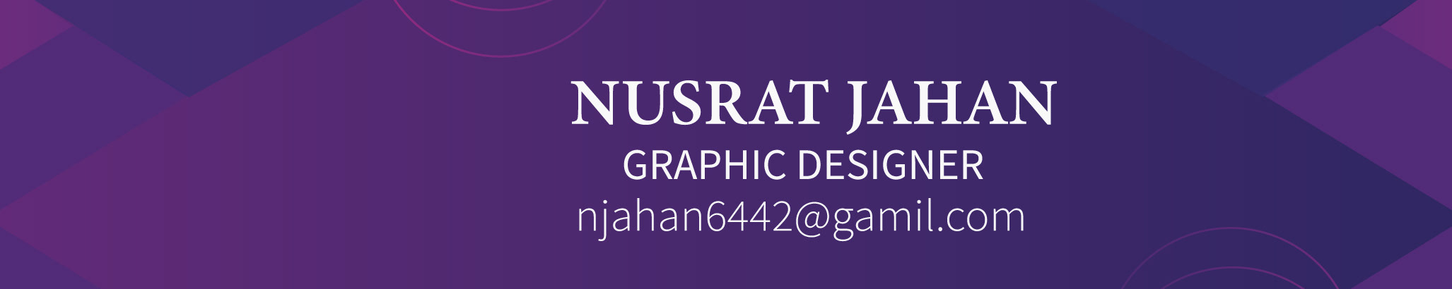 Nusrat Jahan's profile banner