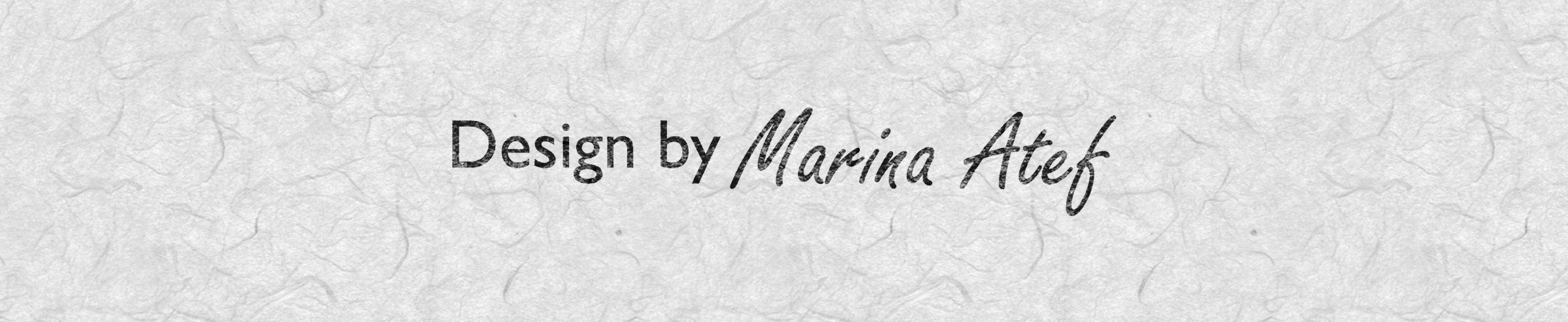 Banner profilu uživatele Marina Atef