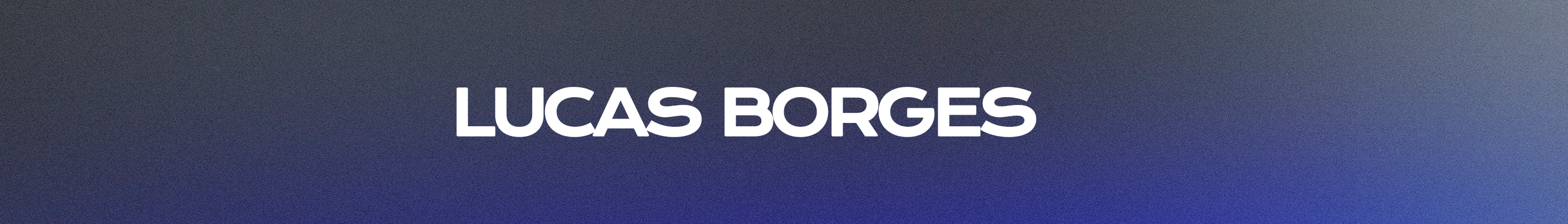 Bannière de profil de Lucas Borges