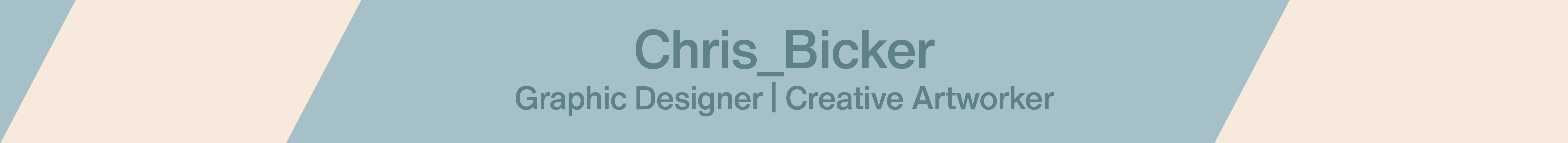 Баннер профиля Chris Bicker