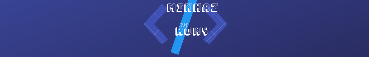 Minhazul Rony's profile banner