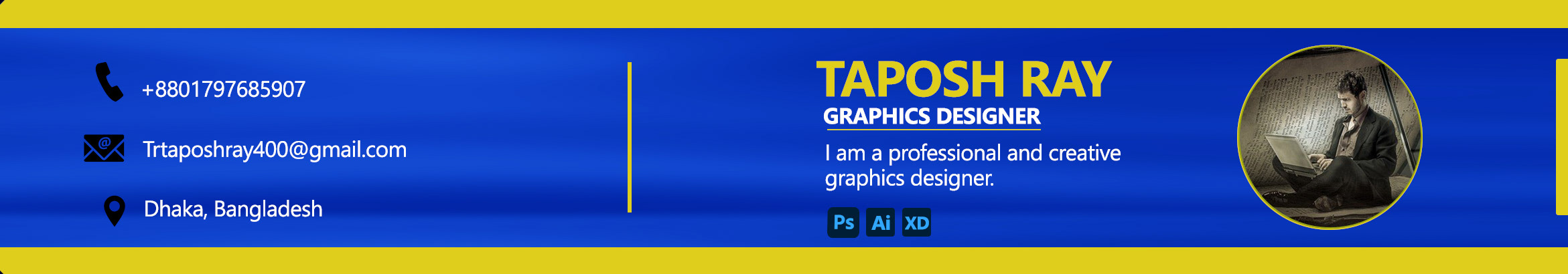 Banner profilu uživatele Taposh Ray (Turjo)