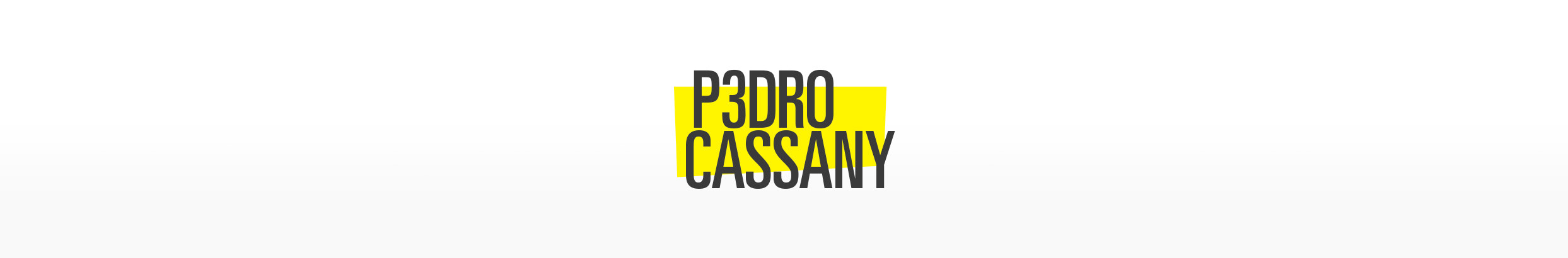 Pedro Cassany 的個人檔案橫幅