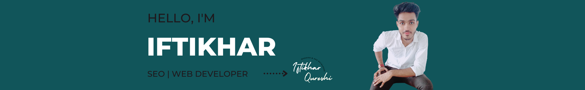 Iftikhar Qureshi - WEB & SEO Developer's profile banner