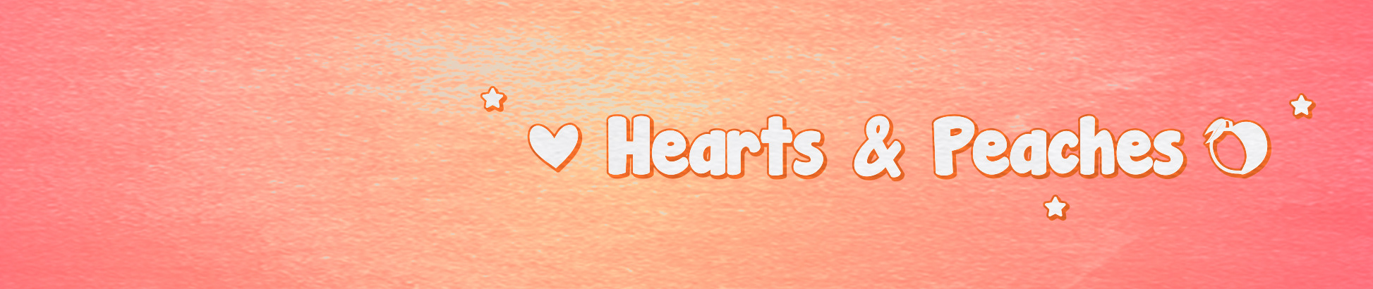 Баннер профиля Hearts and Peaches