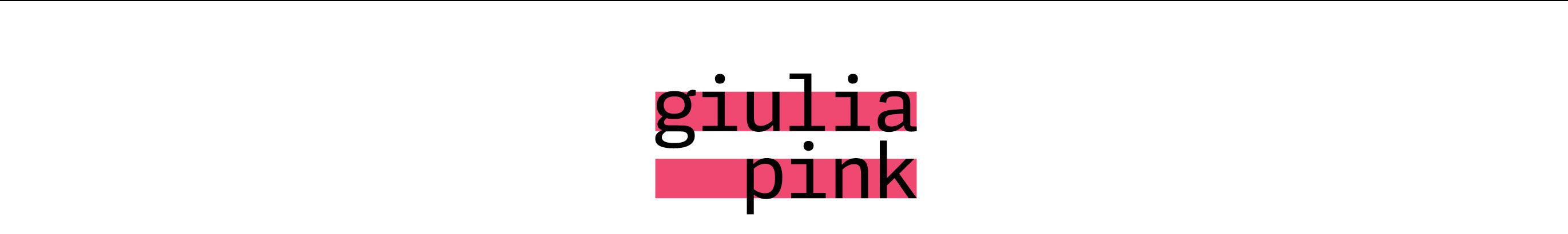 Giulia Pink's profile banner