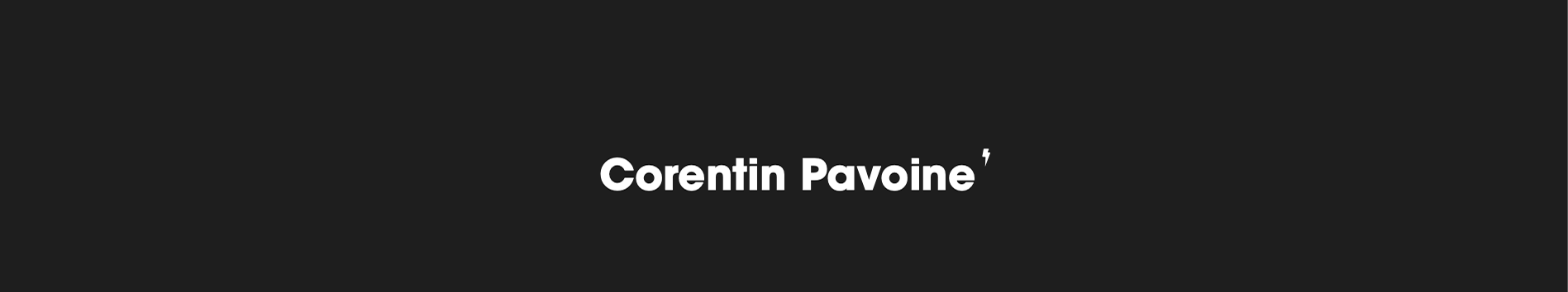 Corentin Pavoine's profile banner