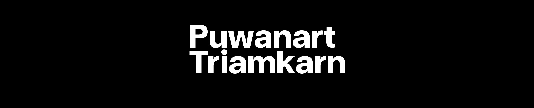 Puwanart Triamkarn's profile banner