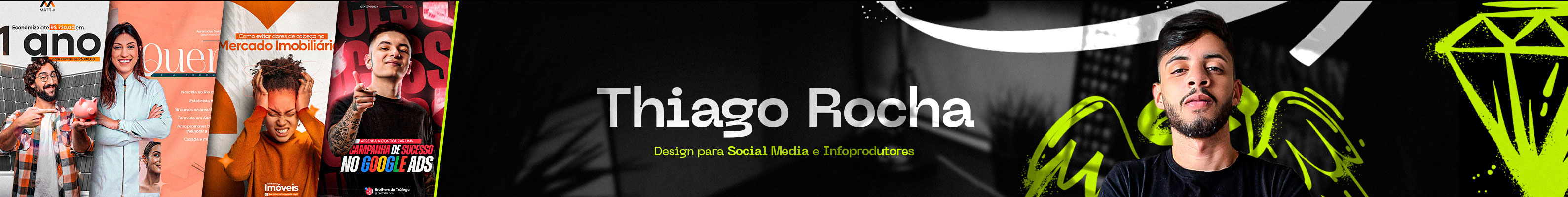 Bannière de profil de Thiago Rocha Designer