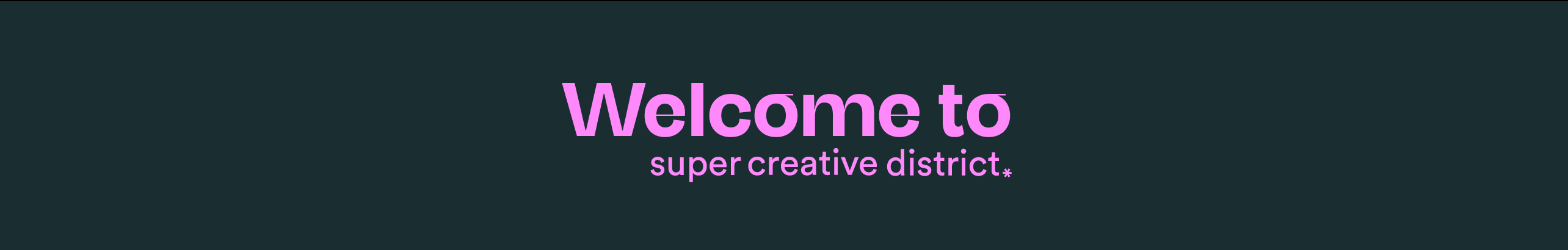 SCD Creative Agency's profile banner