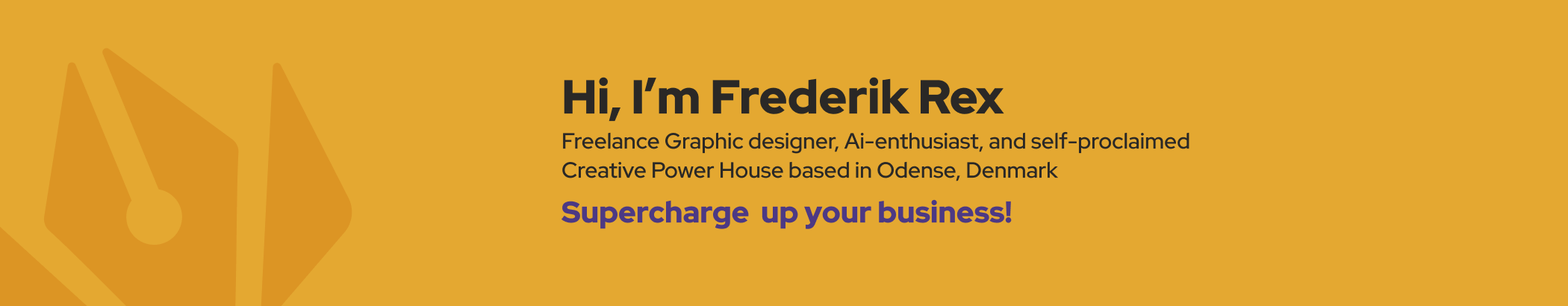 Banner de perfil de Frederik Rex