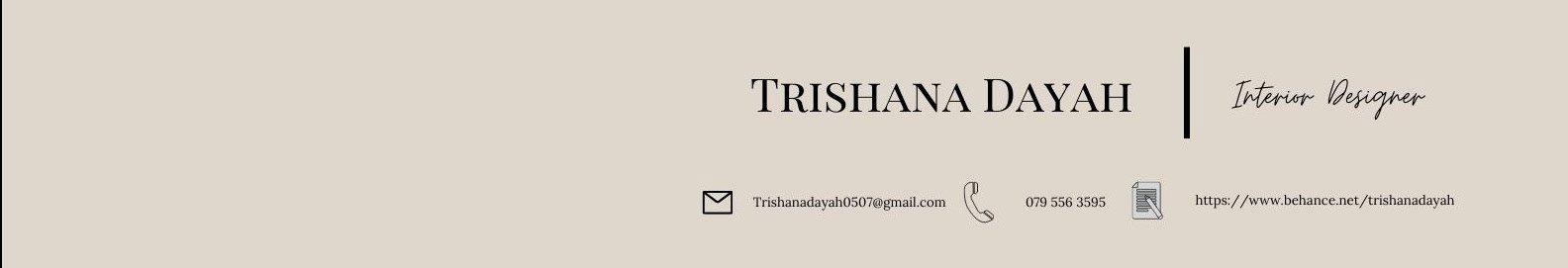 Banner de perfil de Trishana Dayah
