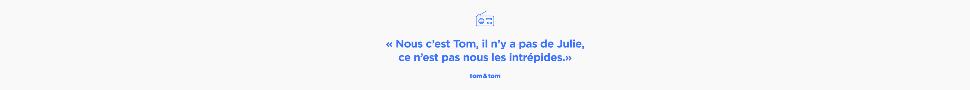 Tom & Tom's profile banner