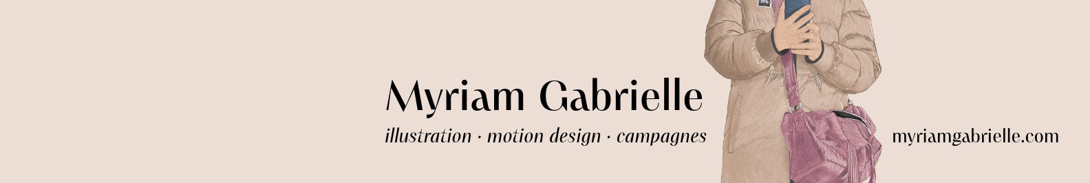 Banner de perfil de Myriam Gabrielle P