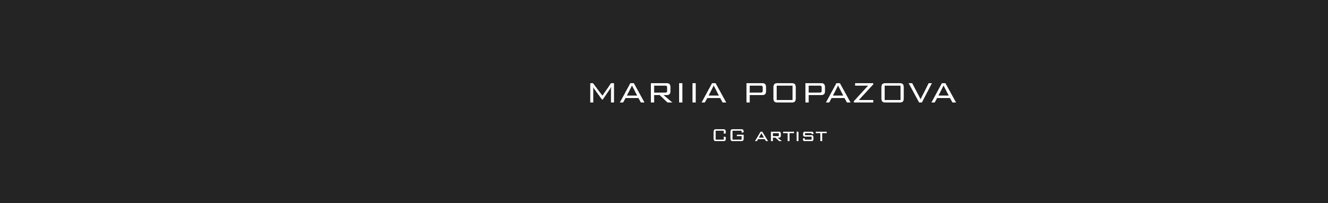 Mariia Popazova's profile banner