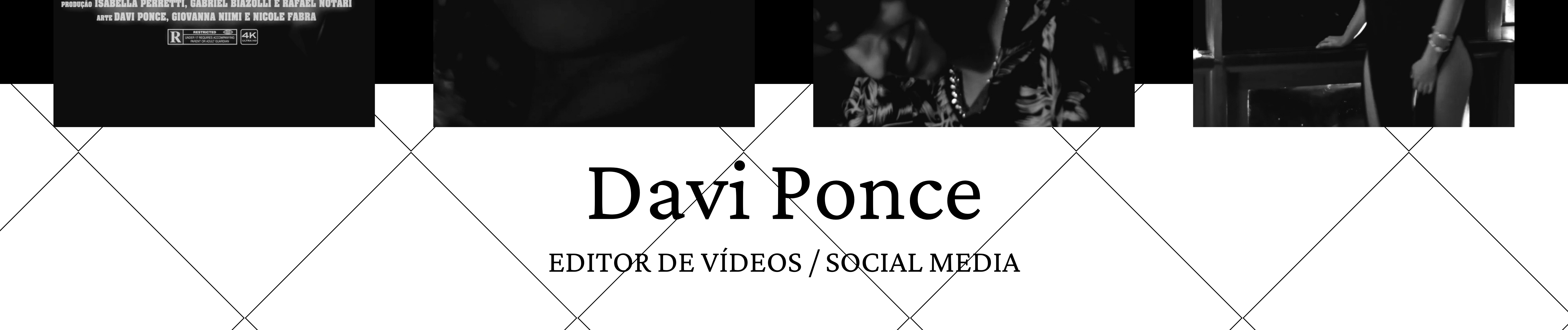 Banner del profilo di Davi Ponce