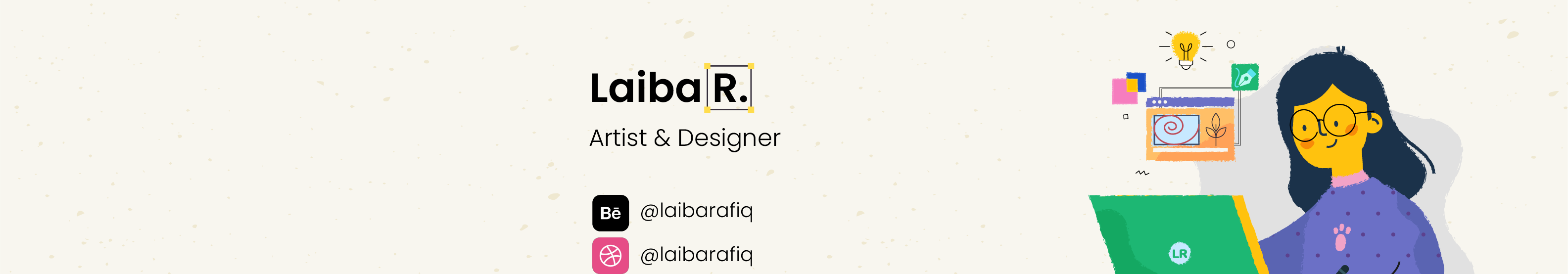 Laiba R.'s profile banner