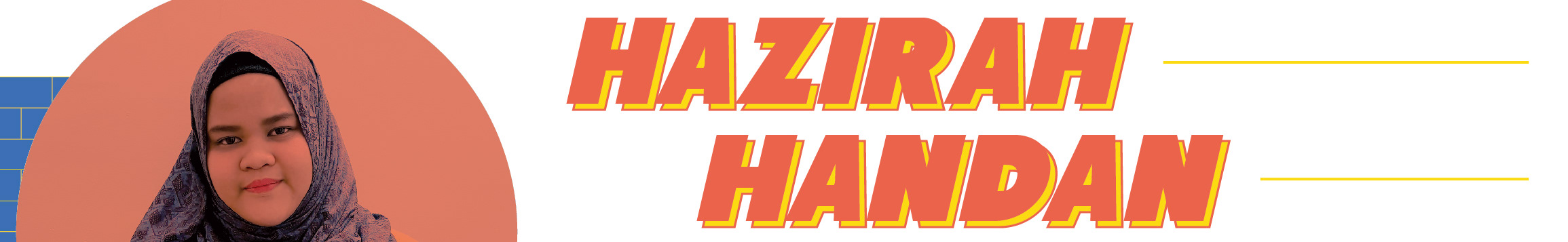 Hazirah Handan's profile banner