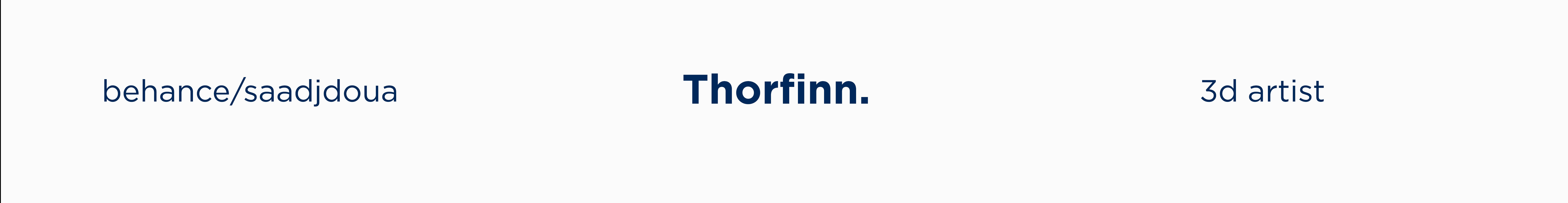Баннер профиля Thorfinn Designs