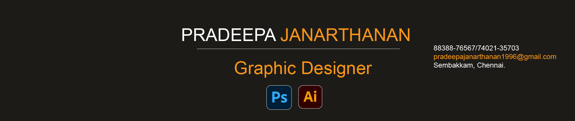 Pradeepa Janarthanan's profile banner