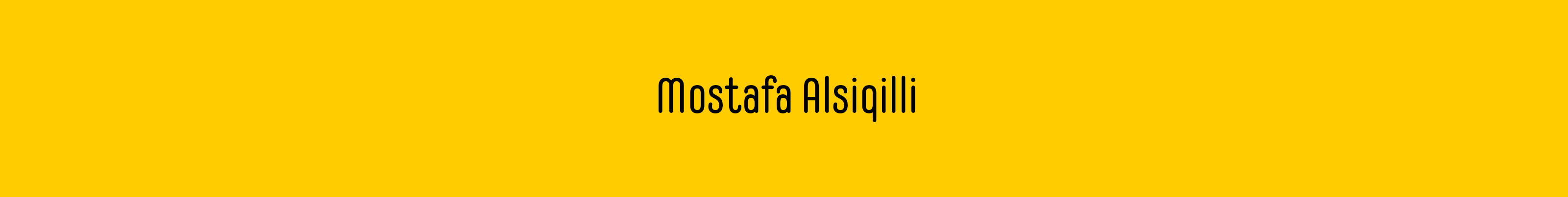 Banner de perfil de Mostafa Alsiqilli