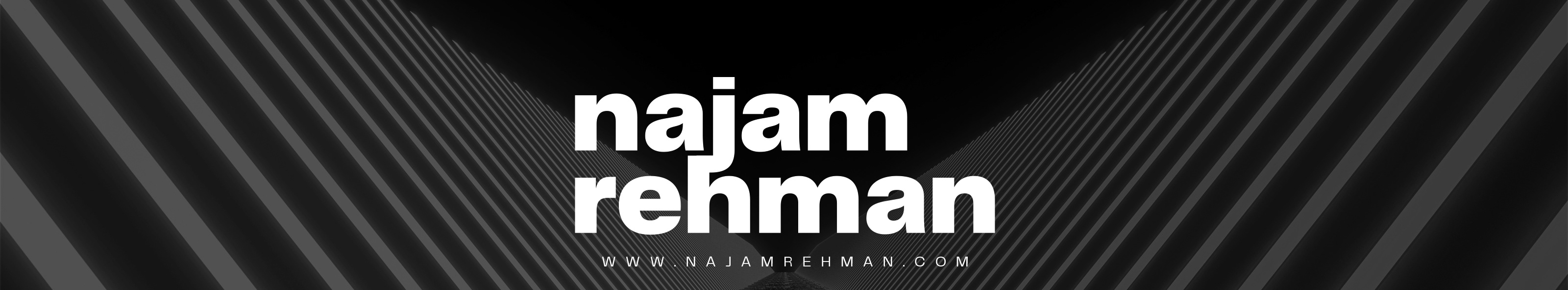 Najam Rehman's profile banner