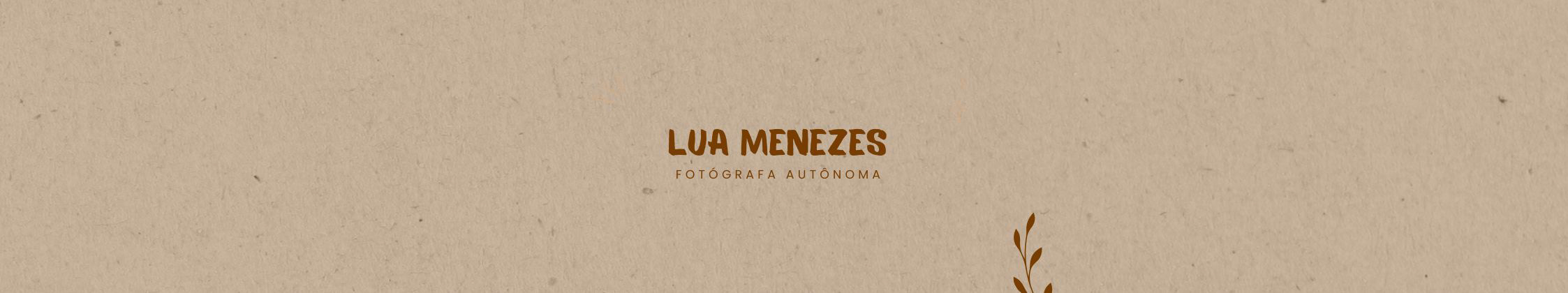 Banner de perfil de Lua Menezes