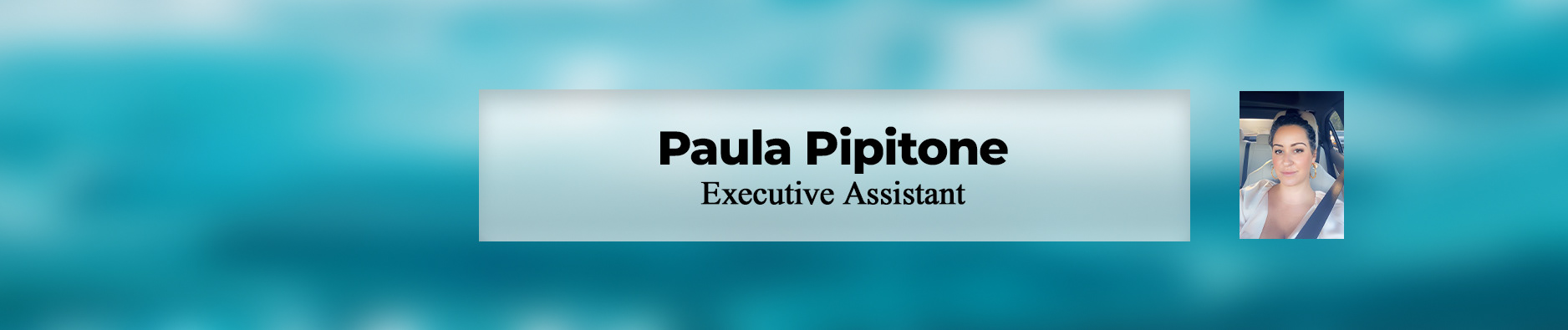 Paula Pipitone's profile banner