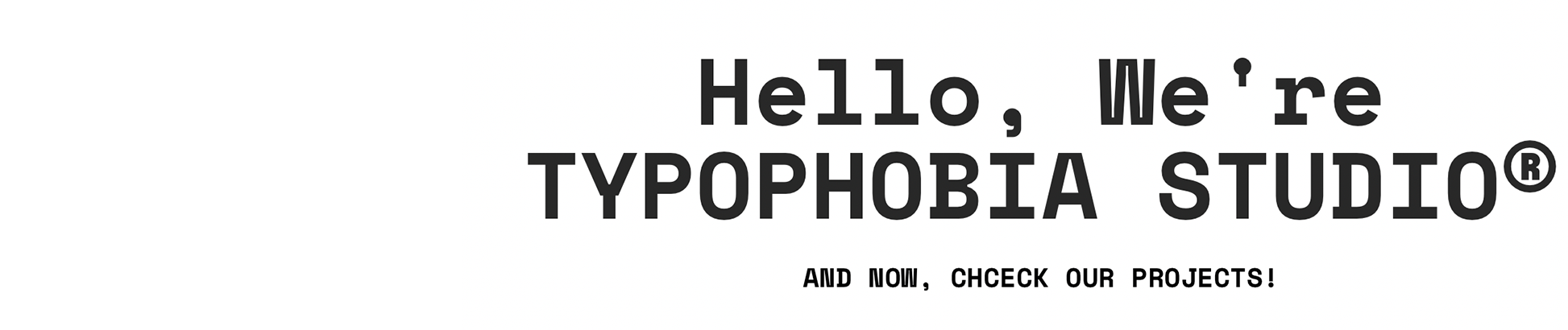 Typo Phobia's profile banner