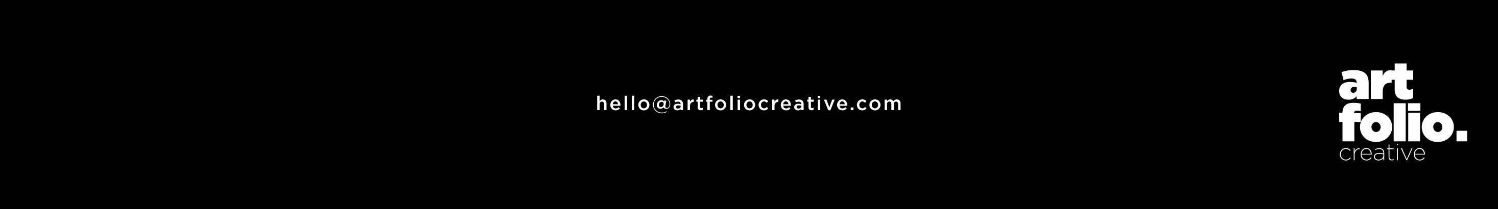 Artfolio Creative's profile banner