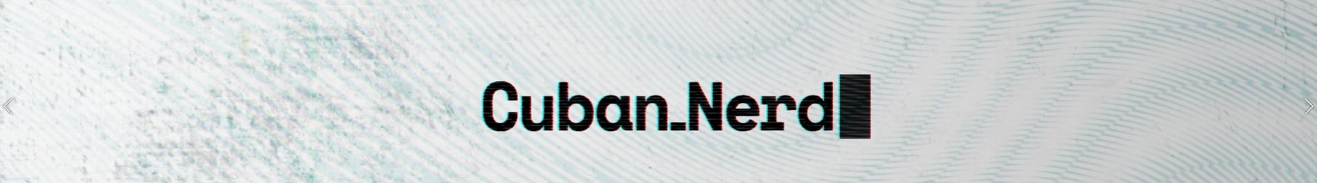 Banner de perfil de Cuban Nerd