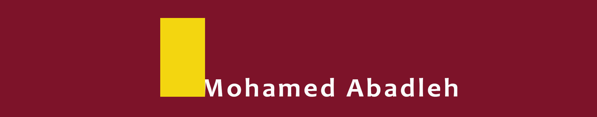 Mohammed Abadla's profile banner