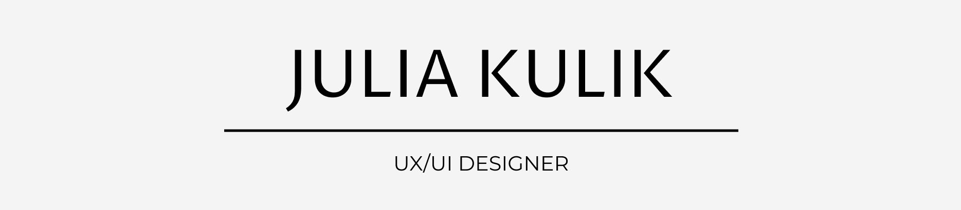 Julia Kulik's profile banner