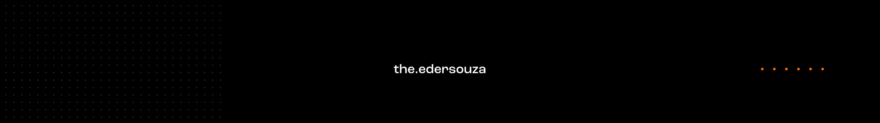 Banner del profilo di Eder Souza