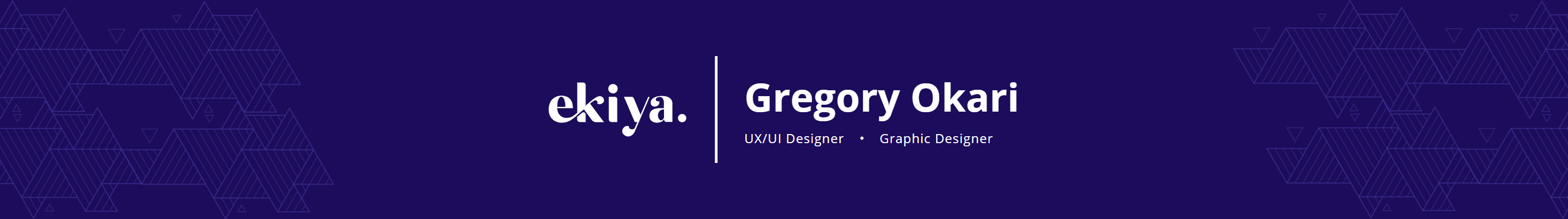 Gregory Okari's profile banner