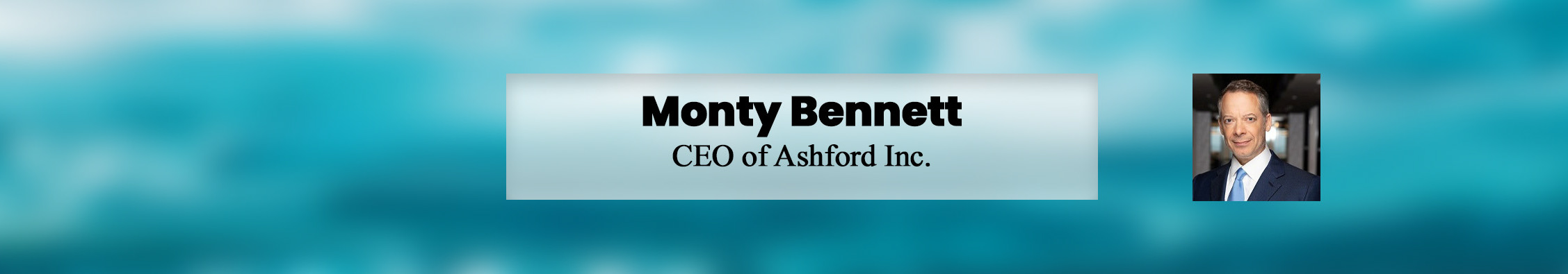Banner del profilo di Monty Bennett