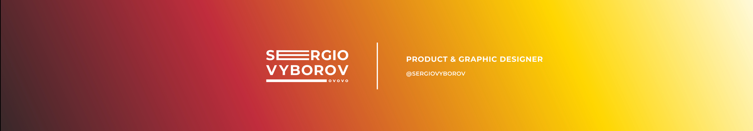 Sergio Vyborov's profile banner