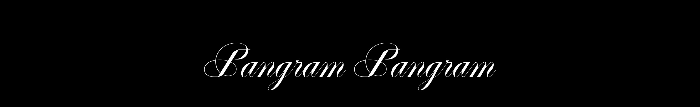 Pangram Pangram®'s profile banner