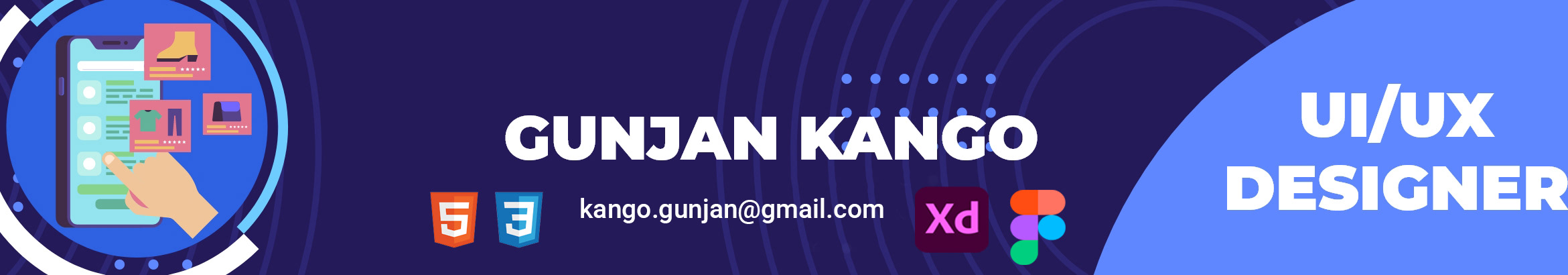 Baner profilu użytkownika Gunjan kango