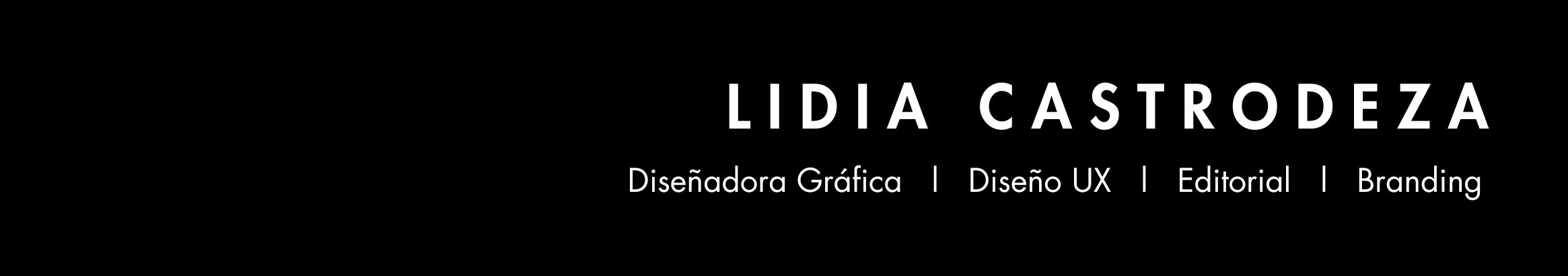 Banner del profilo di Lidia Castrodeza Chica