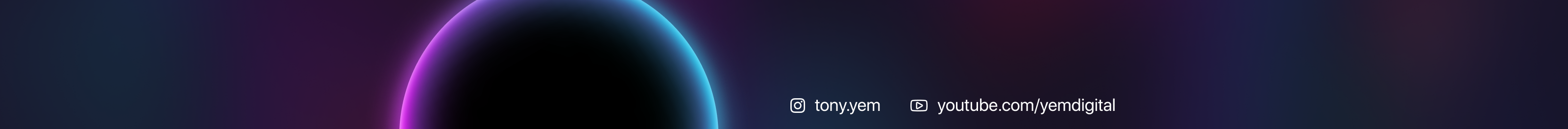 Banner de perfil de Tony Yemelyanov