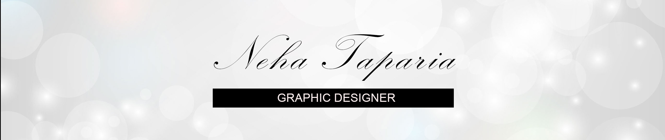 Neha Taparia's profile banner