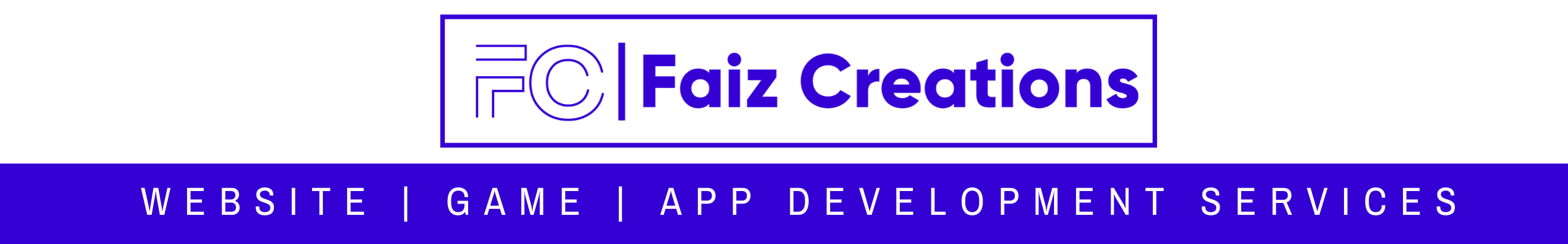 Faiz Creations's profile banner