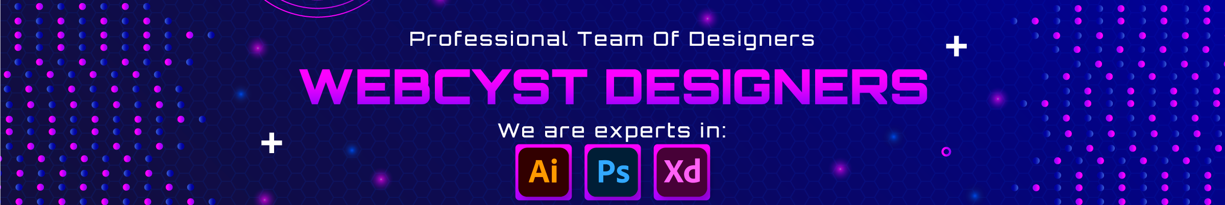 Webcyst Designer's profile banner