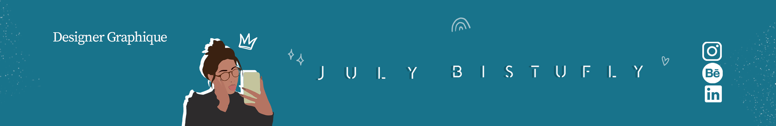 July Bistufly's profile banner