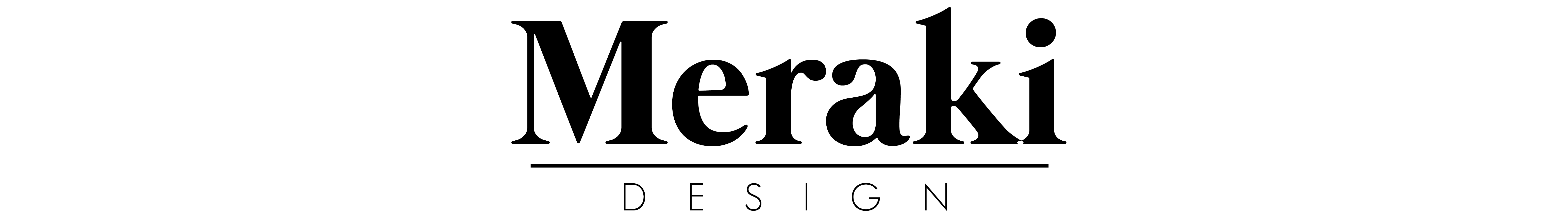 Баннер профиля MERAKI DESIGN