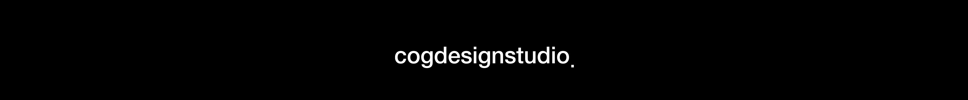 COG DESIGN STUDIO's profile banner